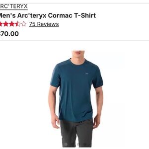 Arc'teryx Men's Cormac T-Shirt - Blue